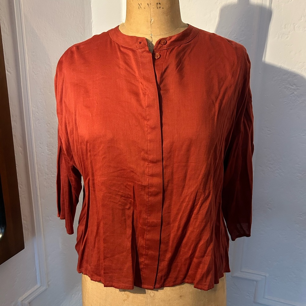 Weekday Burnt Red Top